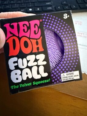 Schylling Needoh- VIRAL- FuzzBall (PURPLE)- LAST ONE!